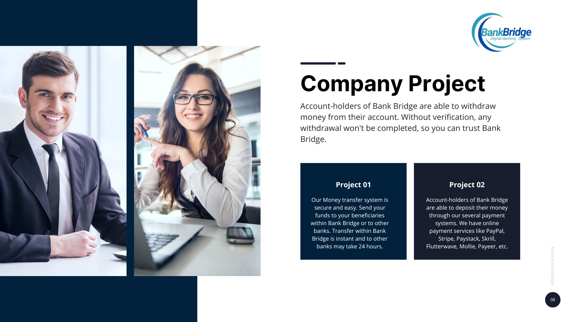 Bank Bridge Complete E-Banking Ecosystem